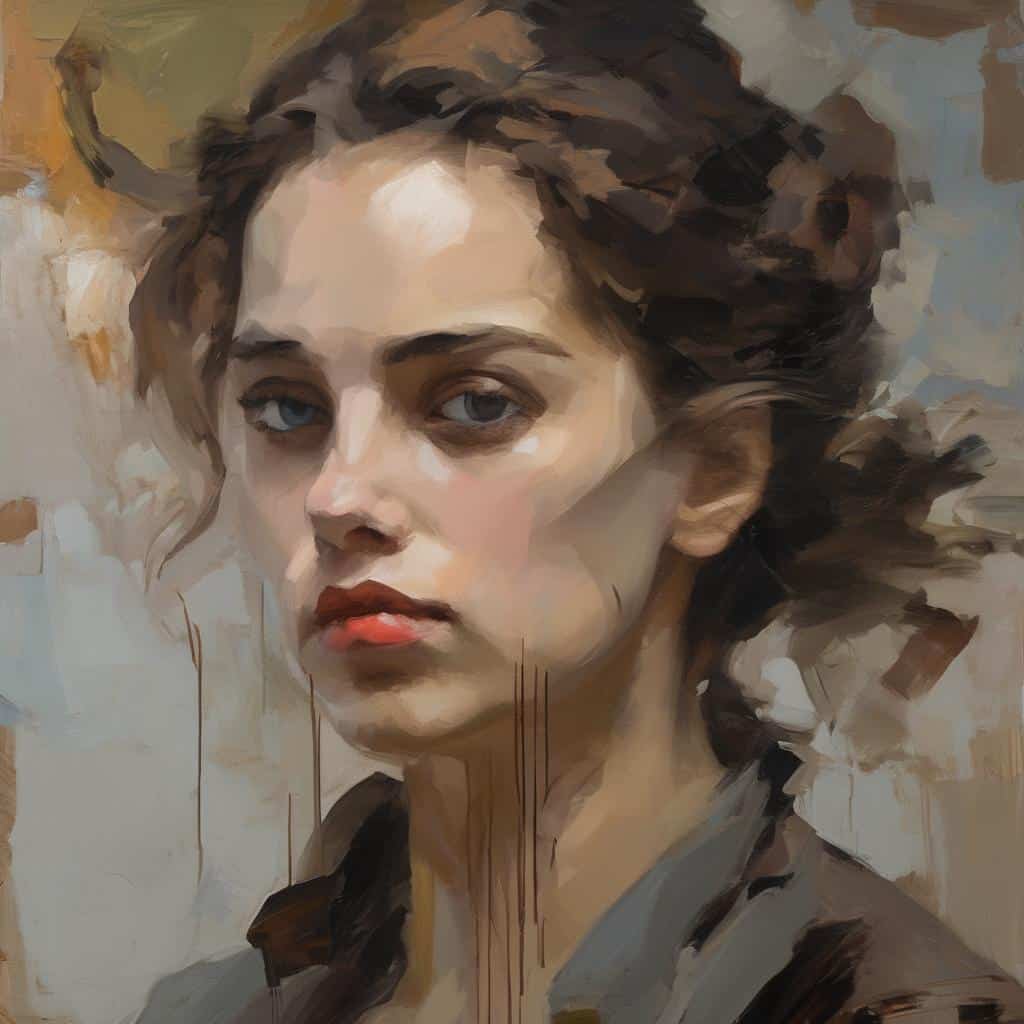 Ανθρώπινος πορτραίτο σε σουρεαλιστικό στυλ, ψυχολογία και τέχνη του 21ου αιώνα.